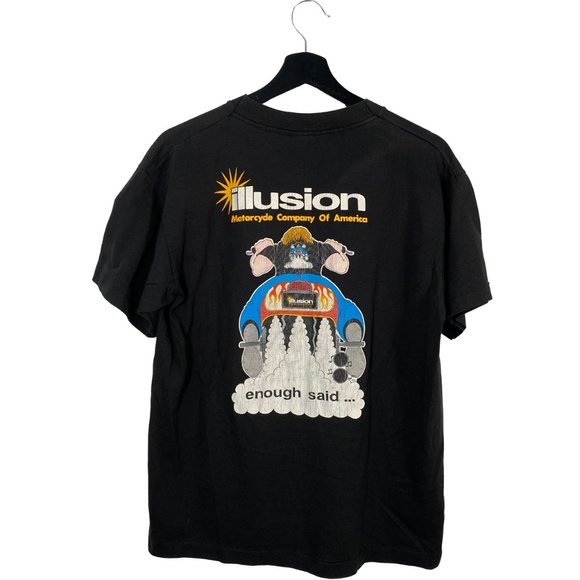 Vintage Made in USA Double Sided Motorcycle Tee - Picture 4 of 5
